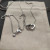 David Yurman Gold and Silver Double Heart Clasp Pendant Necklace, 1.5mm Chain, Length 45cm + 5cm