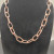 David Yurman Rose Gold Madison Chain Necklace 48cm