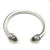 David Yurman 7mm Cable Bracelet with Rotating Purple Pav&Atilde;&copy; End Caps