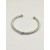 David Yurman 4mm Silver Single X Bracelet
