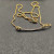 David Yurman Gold Bezel Smile Necklace, 2mm Chain, 45+5cm Adjustable Length