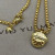 David Yurman Gold Cable Necklace with Half-Pav&Atilde;&copy; Diamonds