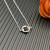David Yurman Sterling Silver Pav&Atilde;&copy; Black Onyx Round Charm Bracelet