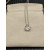 David Yurman 11mm Hexagonal White Crystal Pendant Necklace