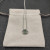 David Yurman 7mm Cable Twist Square Green Diamond Pendant Necklace, 1.5mm Chain, Length 45cm + 5cm