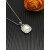 David Yurman 14mm Square White Diamond Necklace