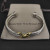 David Yurman 10mm Cable Cuff Bracelet with Single X Station Accent