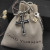 David Yurman Double Cable Cross Pendant Necklace