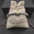 David Yurman 7mm Sterling Silver Cable Cuff Bracelet with Gold Bead End Caps White Diamonds