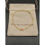David Yurman 4mm Gold Single Stone Red Diamond Bracelet