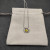 David Yurman 7mm Cable Twist Square Yellow Diamond Pendant Necklace, 1.5mm Chain, Length 45cm + 5cm