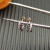 David Yurman 12.4mm Sterling Silver Diamond Wrap Single Wire Earrings