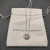 David Yurman 7mm Cable Twist Square Champagne Diamond Pendant Necklace, 1.5mm Chain, Length 45cm + 5cm