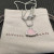David Yurman Silver Heart Pink Opal Necklace, 2mm Chain, 45+5cm Adjustable Length