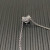 David Yurman Sterling Silver 8mm Four-Prong White Diamond Necklace Adjustable 42+3+3cm
