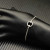 David Yurman Sterling Silver Pav&Atilde;&copy; Black Onyx Round Charm Bracelet
