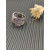 David Yurman Silver Pav&Atilde;&copy; Diamond Bow Ring