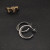 David Yurman Cable Pav&Atilde;&copy; Diamond Silver Hoop Earrings
