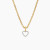 David Yurman 11mm Gold Openwork Heart Pav&Atilde;&copy; Diamond Necklace
