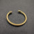 David Yurman 5mm Gold Colorful Enamel Cuff Bracelet, Fits Wrist Size 16cm - 20cm