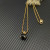 David Yurman 11mm Four-Prong Black Pav&Atilde;&copy; Diamond Necklace