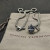 David Yurman Silver Half Pav&Atilde;&copy; Diamond Necklace, 3mm Chain, 50+5cm Adjustable Length