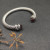 David Yurman 7mm Cable Bracelet with Rotating Red Pav&Atilde;&copy; End Caps