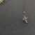 David Yurman Petite X Cross Diamond Necklace, 1.5mm Chain, 45+5cm Adjustable Length