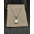 David Yurman 14mm Square White Diamond Necklace