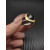 David Yurman Gold and Silver 14mm Square Black Diamond Ring