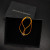 David Yurman Yellow Double Ring Nylon Cord Bracelet