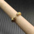 David Yurman Gold Pav&Atilde;&copy; Cable Wrap Ring