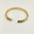 David Yurman 8mm Gold Pav&Atilde;&copy; Red Diamond Renaissance Band Bracelet