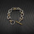 David Yurman 8mm Gold and Silver Mercer Multi-Ring Bracelet