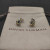 David Yurman Gold and Silver Interlocking Heart Stud Earrings, 11mm
