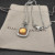 David Yurman 14mm Cushion-Cut Center Stone Necklace with Champagne Pav&Atilde;&copy;