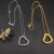 David Yurman Gold-Tone Heart Pendant Necklace