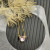 David Yurman 8mm Morganite Heart Diamond Pendant Necklace
