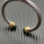 David Yurman 7mm Gold Deep Green Diamond Head Gemstone Bracelet, Fits Wrist Sizes 16&acirc;20cm