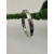 David Yurman 8mm Silver Pav&Atilde;&copy; Red Diamond Renaissance Band Bracelet