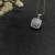 David Yurman 7mm Cushion-Cut Fully Pav&Atilde;&copy; Diamond Necklace
