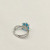 David Yurman 11mm Hexagon Blue Pav&Atilde;&copy; Diamond Ring