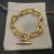 David Yurman Cable Twist Gold Rotating Clasp Bracelet, Length 21cm