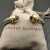 David Yurman 7mm Gold Gemstone Head Brown Diamond Bracelet, Fits Wrist Sizes 16&acirc;20cm