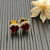 David Yurman 8mm Ruby Heart Stud Earrings