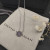 David Yurman 8mm Purple Gemstone Four-Prong Pendant Necklace