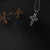 David Yurman Black Cross Necklace