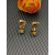 David Yurman Gold Blue Pav&Atilde;&copy; Square Cable Drop Earrings
