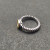 David Yurman 6mm Wide Square White Diamond Ring