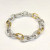 David Yurman 8.5mm Madison Chain Bracelet Gold and Silver